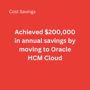 Cost Savings