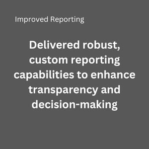 Improved Reporting