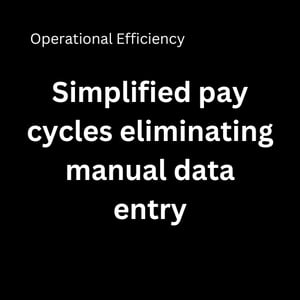 Simplified pay cycles