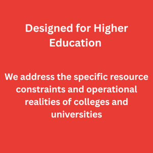 Designed for Higher Education